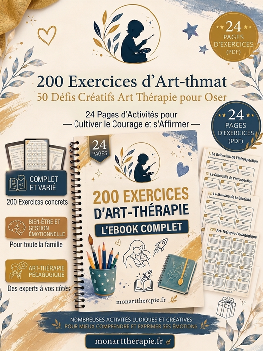 200 Exercices d'Art-Thérapie – L'Ebook Complet