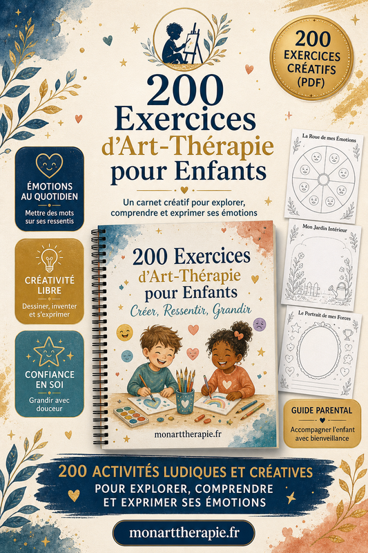 200 Exercices d'Art-Thérapie pour Enfants
