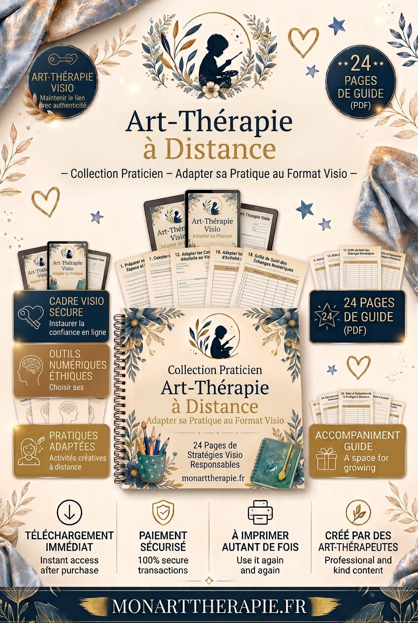 Art-Thérapie à Distance – Adapter sa Pratique au Format Visio