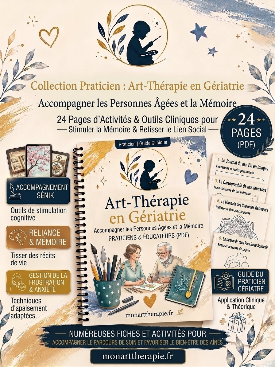 Art-Thérapie en Gériatrie – Accompagner les Personnes Âgées et la Mémoire