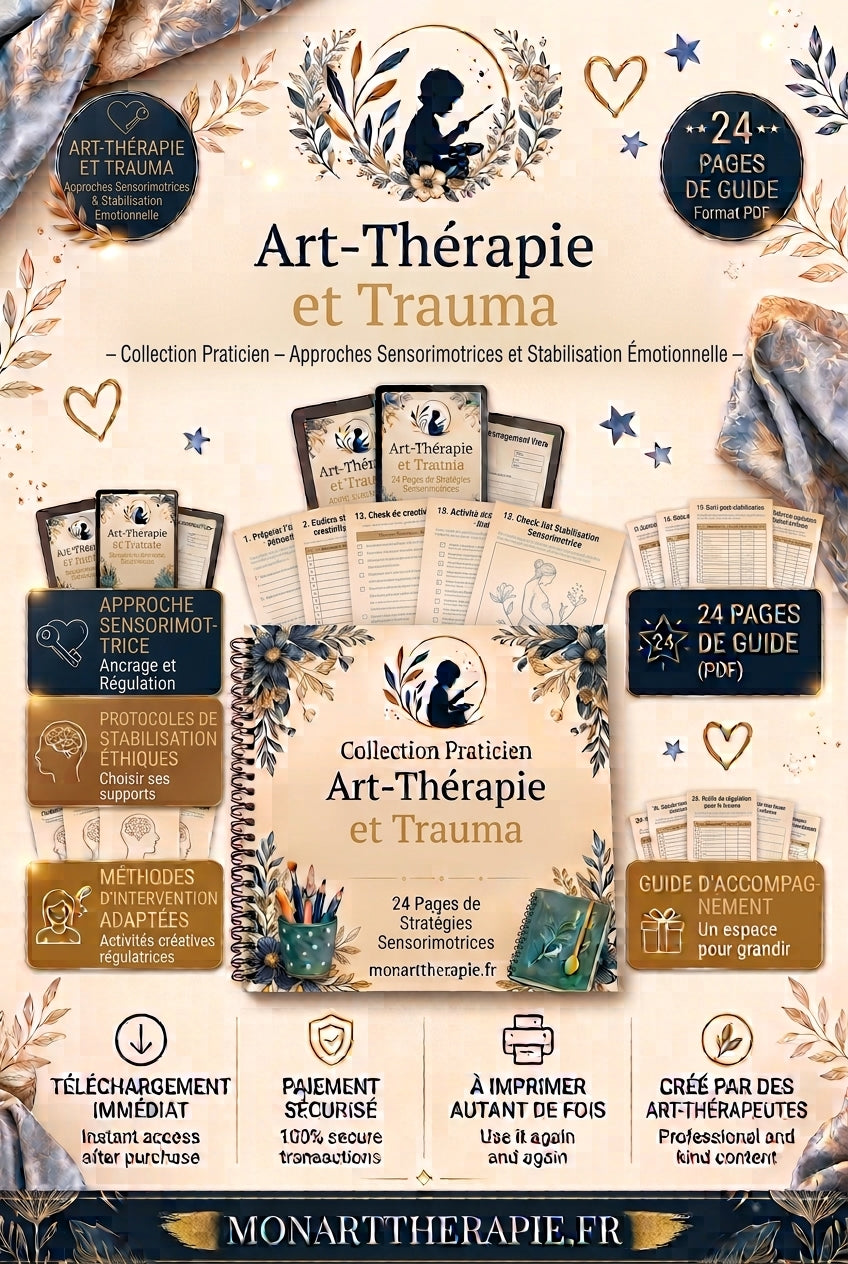 Art-Thérapie et Trauma – Approches Sensorimotrices et Stabilisation Émotionnelle