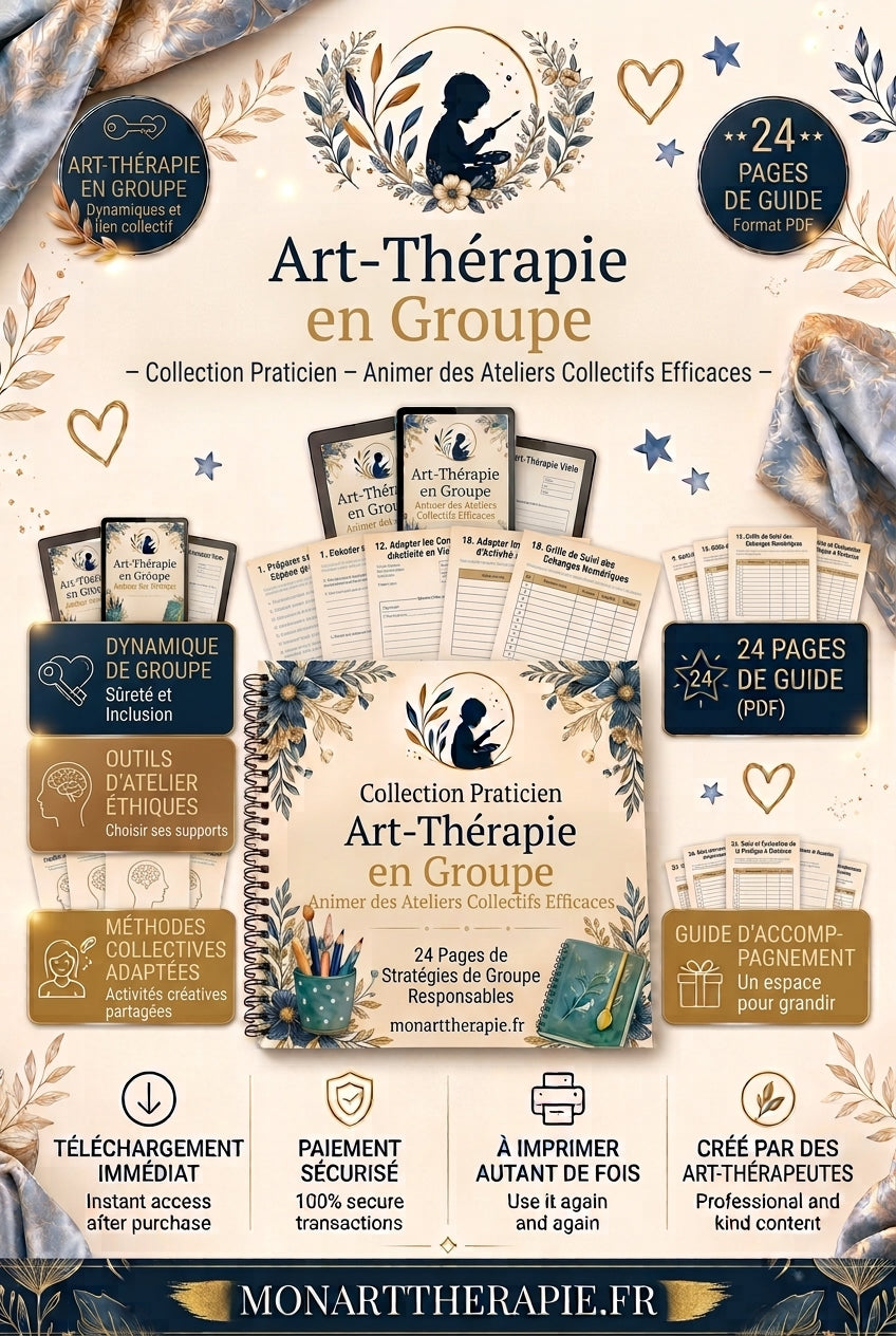 Art-Thérapie en Groupe – Animer des Ateliers Collectifs Efficaces