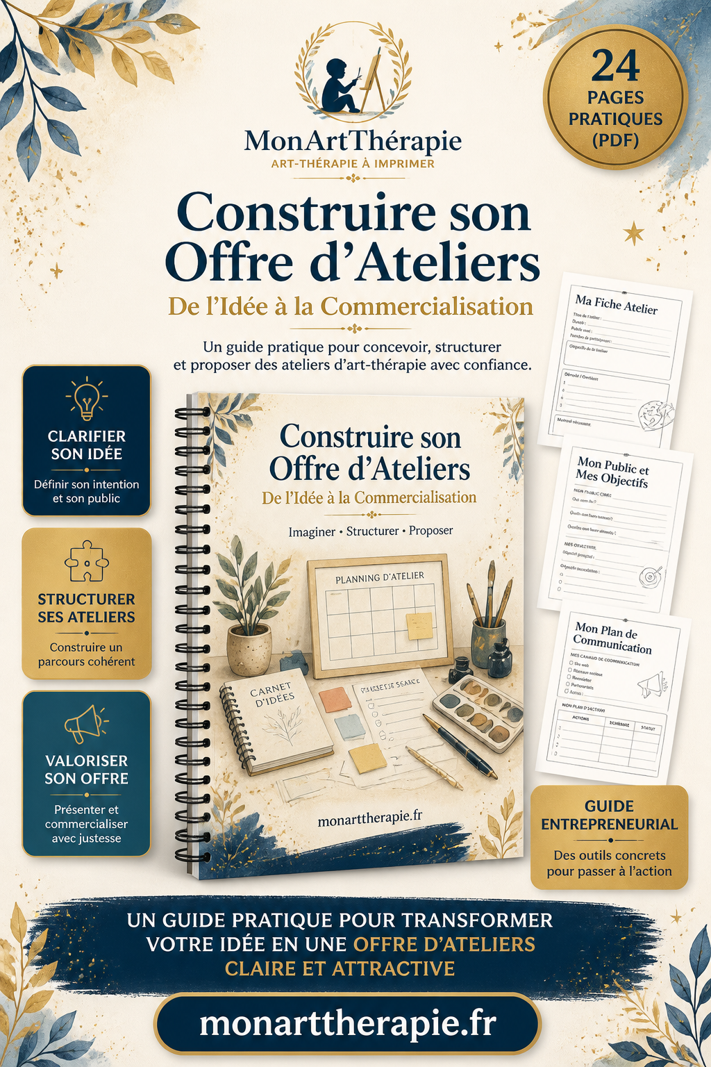 Construire son Offre d'Ateliers – De l'Idée à la Commercialisation