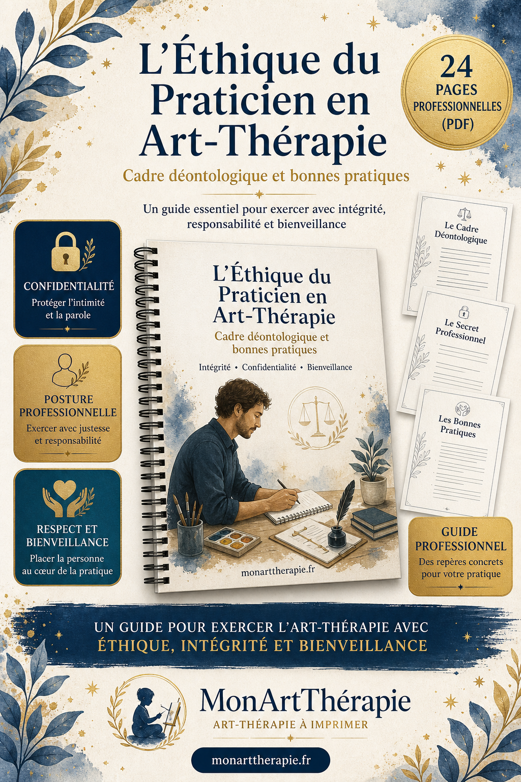 L'Éthique du Praticien en Art-Thérapie – Cadre Déontologique et Bonnes Pratiques