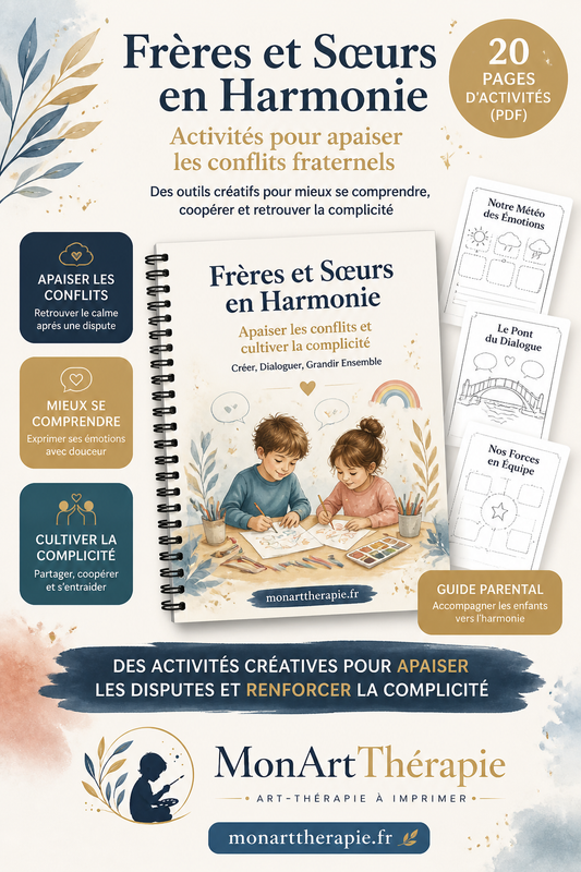 Frères et Sœurs en Harmonie – Ebook Art Thérapie