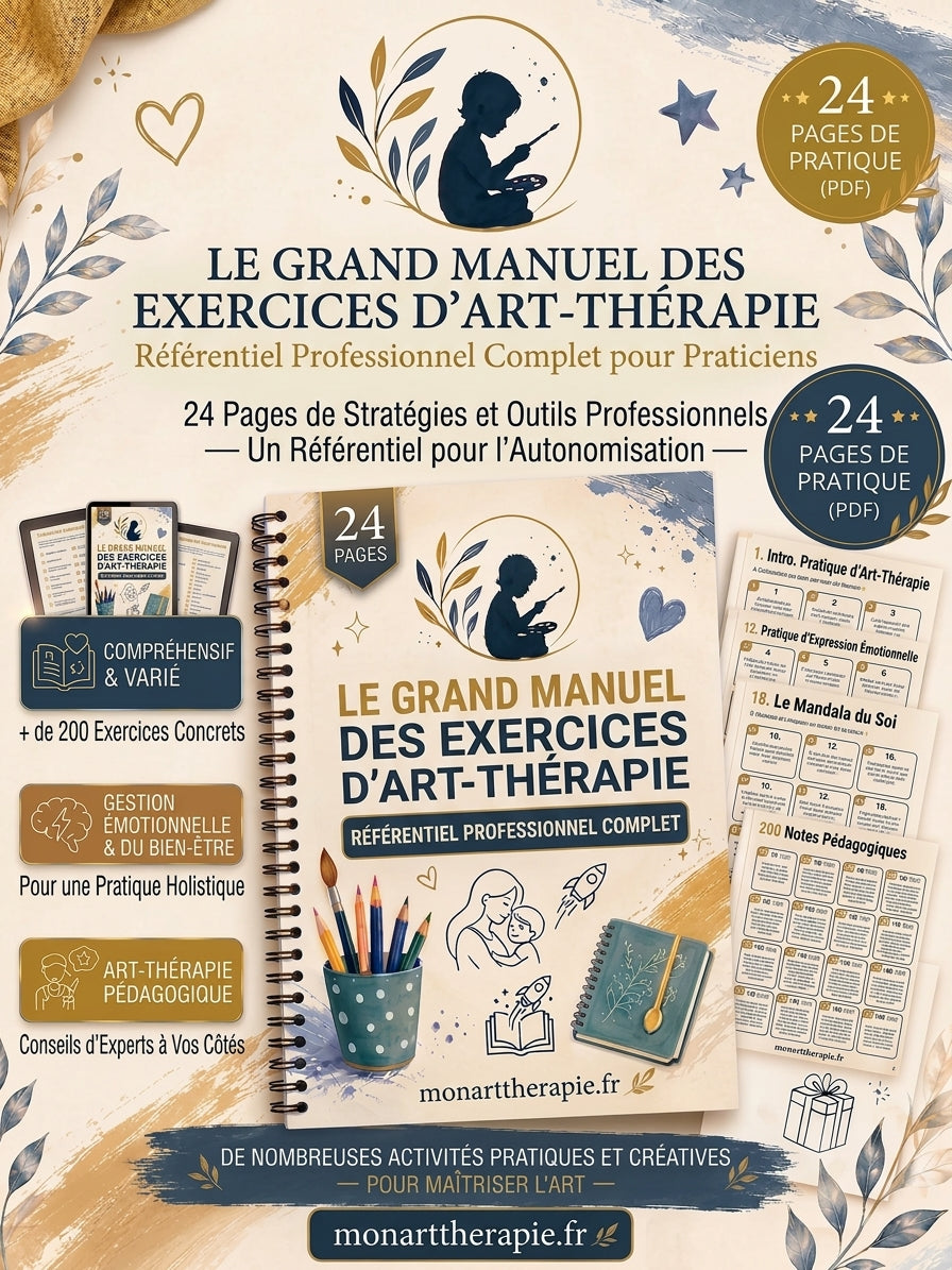 Le Grand Manuel des Exercices d'Art-Thérapie – Référentiel Professionnel Complet