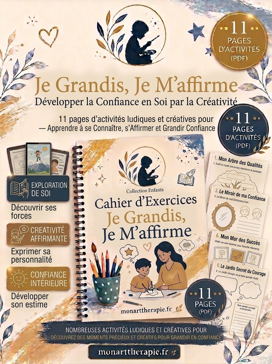 Je Grandis, Je M'affirme – Développer la Confiance en Soi par la Créativité