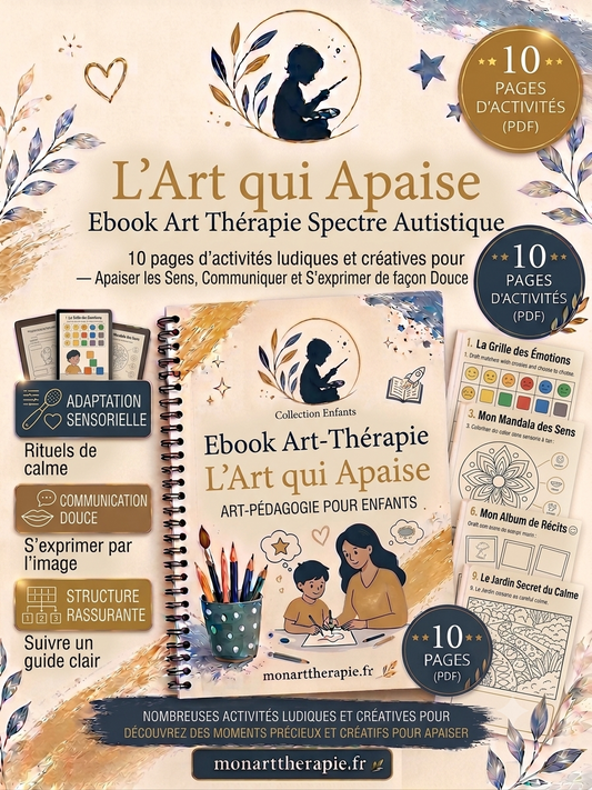 L'Art qui Apaise – Ebook Art Thérapie Spectre Autistique