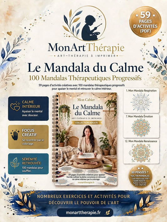 Le Mandala du Calme – Ebook Art Thérapie