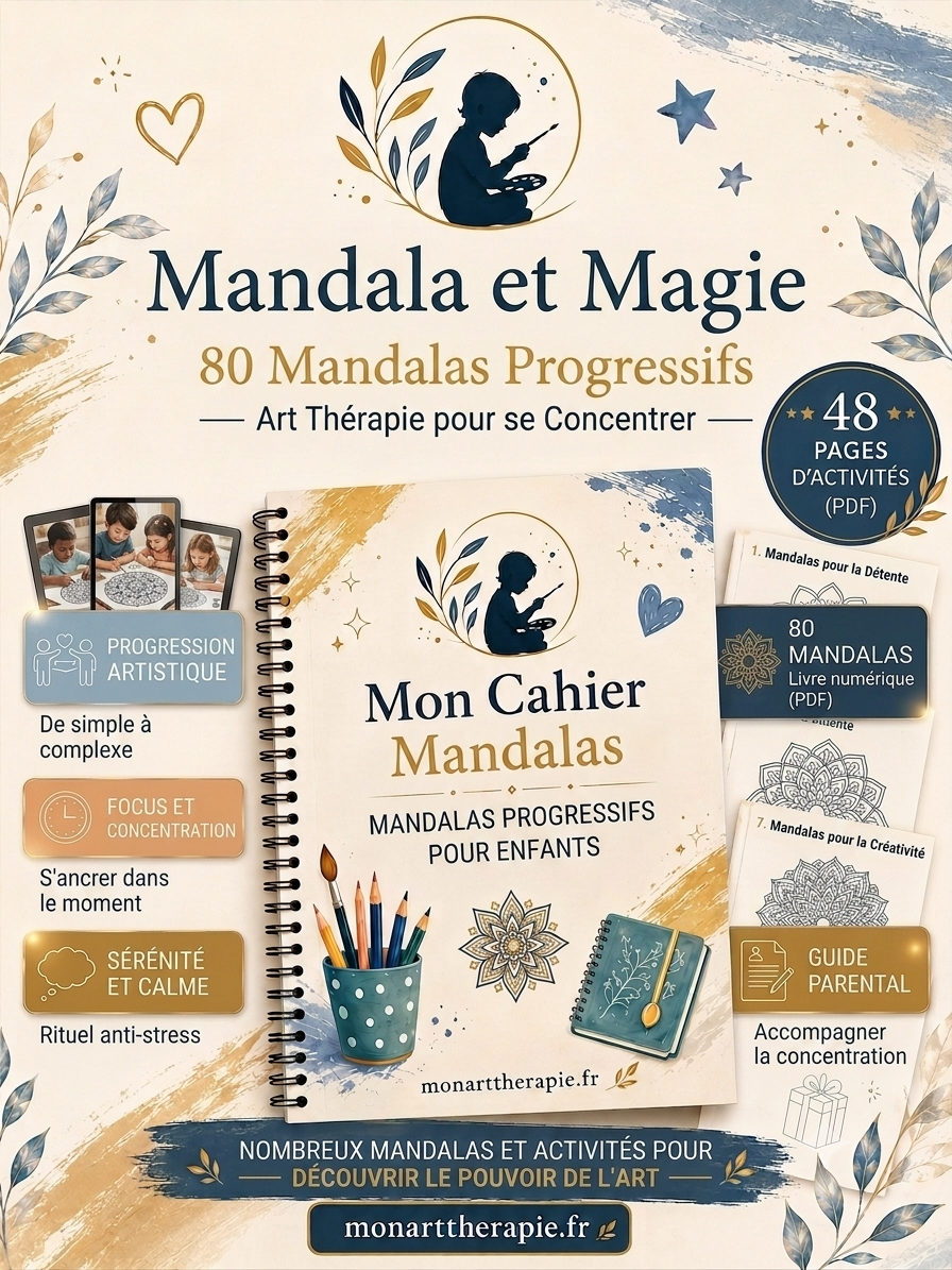 Mandala und Magie – 80 Progressive Mandalas zur Kunsttherapie für bessere Konzentration