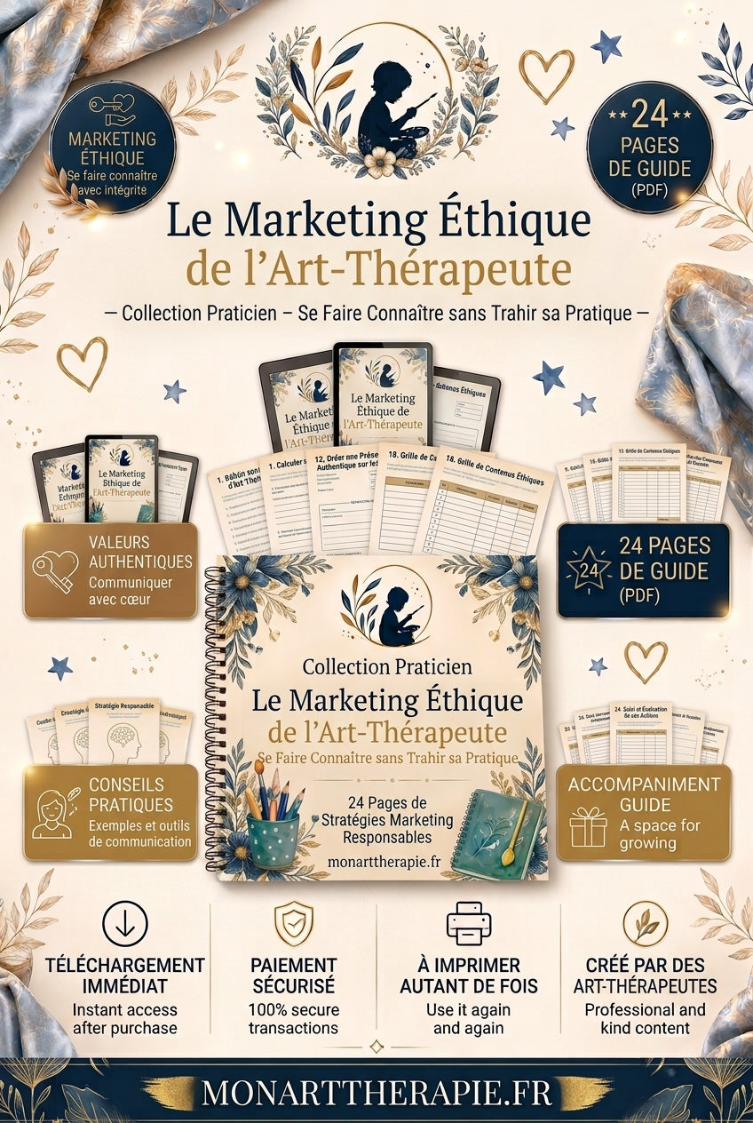 Le Marketing Éthique de l'Art-Thérapeute – Se Faire Connaître sans Trahir sa Pratique