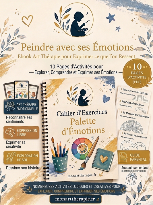 Peindre avec ses Émotions – Ebook Art Thérapie pour Exprimer ce que l'on Ressent